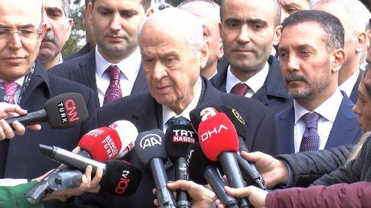 Bahçeli: Milletimiz umutla geleceğe bakıyor