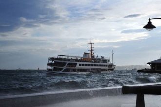 İstanbul'da bazı vapur seferleri iptal edildi