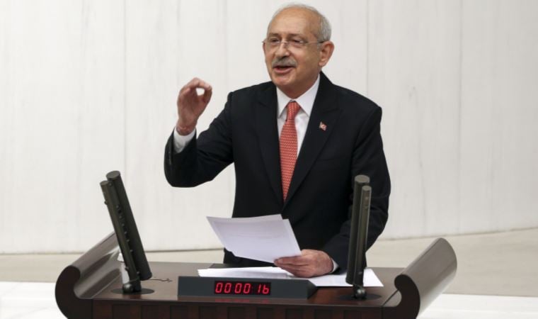 Kemal Kılıçdaroğlu, Atatürk'ün sözleriyle Meclis'e veda etti