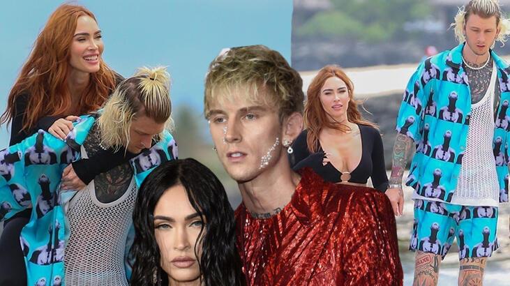 Megan Fox ve Machine Gun Kelly barışma tatiline Hawaii'ye gitti!