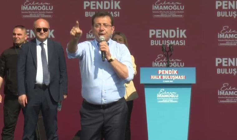 Ekrem İmamoğlu, Erdoğan'a seslendi: Bu milletin yakasını bırak!