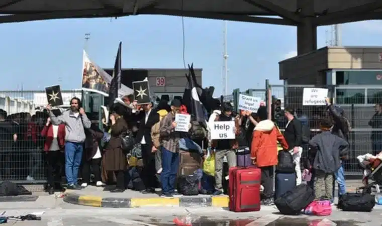 Kapıkule karıştı: Sınırı izinsiz geçmek isteyen gruba polisten müdahale