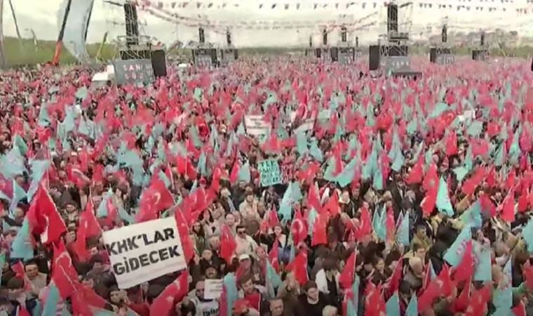 Yüzbinler İstanbul'da ittifakın liderlerini bekliyor.