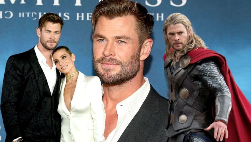 Chris Hemsworth: Eşim olmasaydı hiçbirini başaramazdım