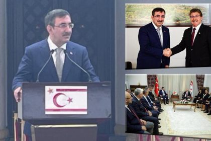 cumhurbaskani yardimcisi yilmaz kktc basbakani ustel ile gorustu aIRMiTQX