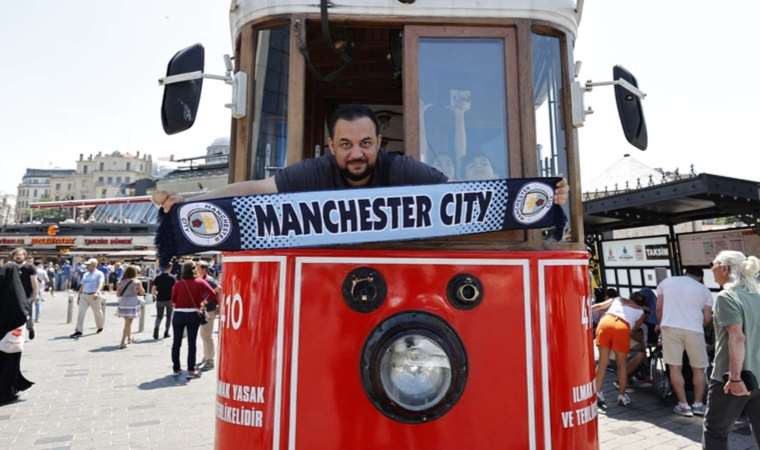 Inter ve Manchester City taraftarları İstanbul'da mest oldu