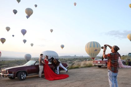 Kapadokya'da fotoğraf turizmi