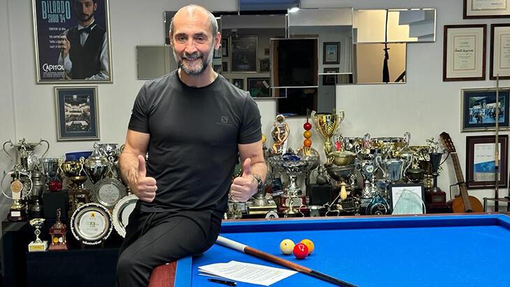 Semih Saygıner, PBA Bilardo Ligi'ndeki ilk sezonun ilk ayağında şampiyon oldu