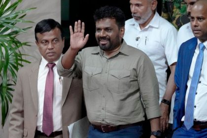 Sri Lanka swears in left-wing Anura Kumara Dissanayake as president