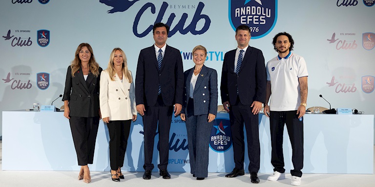 Beymen Club, Anadolu Efes Spor Kulübü'nün Stil Sponsoru Oldu