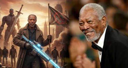 Hollywoodstar Morgan Freeman hat der künstlichen Intelligenz den Kampf angesagt!