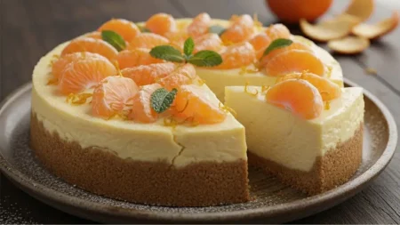 Mandalinalı cheesecake tarifi