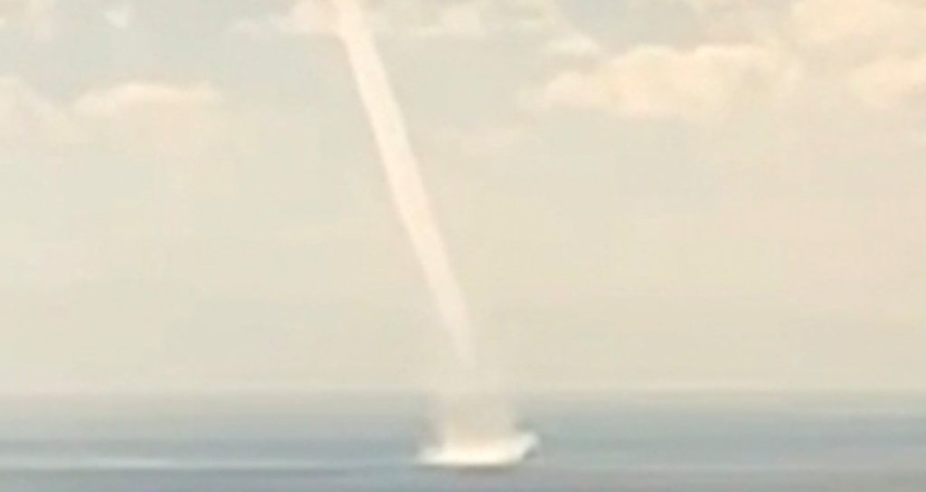 Marmara Denizi’nde hortum