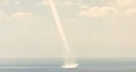 Marmara Denizi’nde hortum