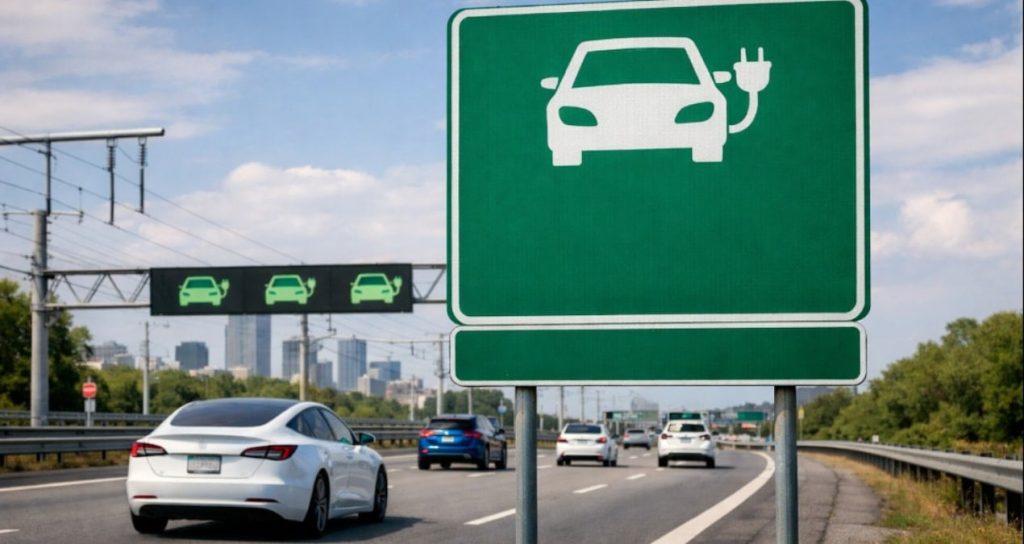 Bu yollar sadece elektrikli araçlar için