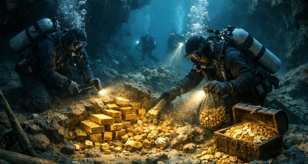 Deniz altında dev altın yatağı keşfettiler! Ülkenin rezervlerinin yüzde 26’sına denk geliyor