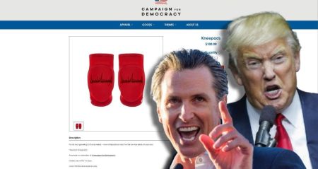 ABD’li vali, ‘Trump önünde diz çöken’ liderlere dizlik satıyor