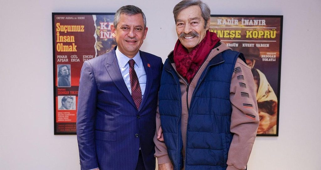 CHP lideri Özgür Özel’den Kadir İnanır’a ziyaret