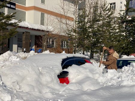 Kar bitti, araba bulma mesaisi başladı