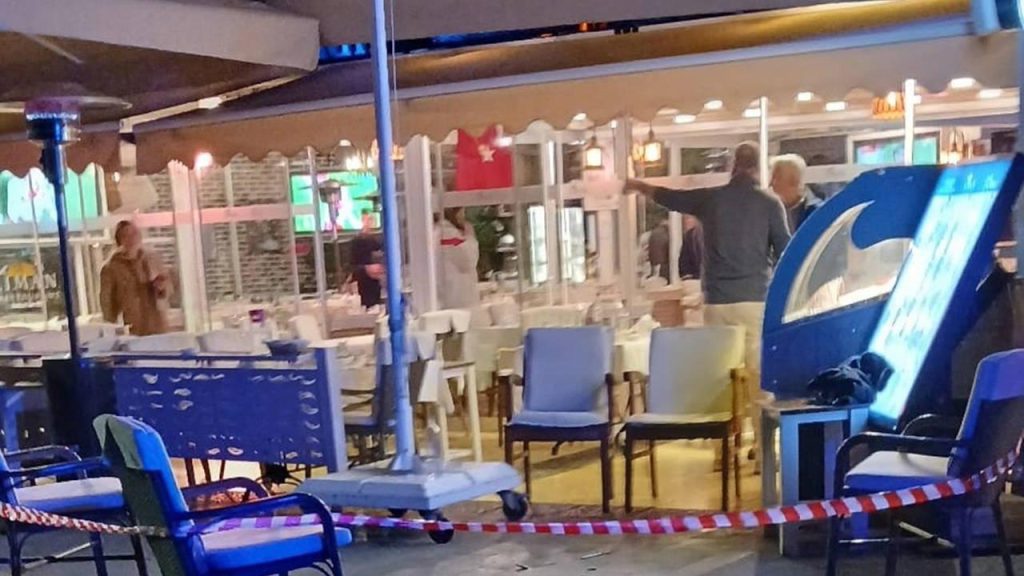 Marmaris’te restorana silahlı saldırı: 1 yaralı