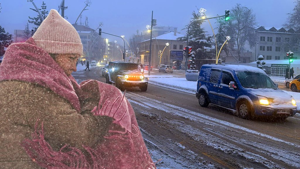 Önce fırtına sonra kar yağışı geliyor!