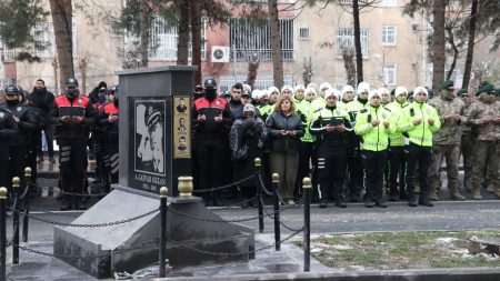 Şehit Emniyet Müdürü Gaffar Okkan ve 5 mesai arkadaşı Diyarbakır’da anıldı
