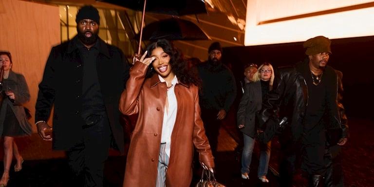 SZA, Louis Vuitton Defilesinde