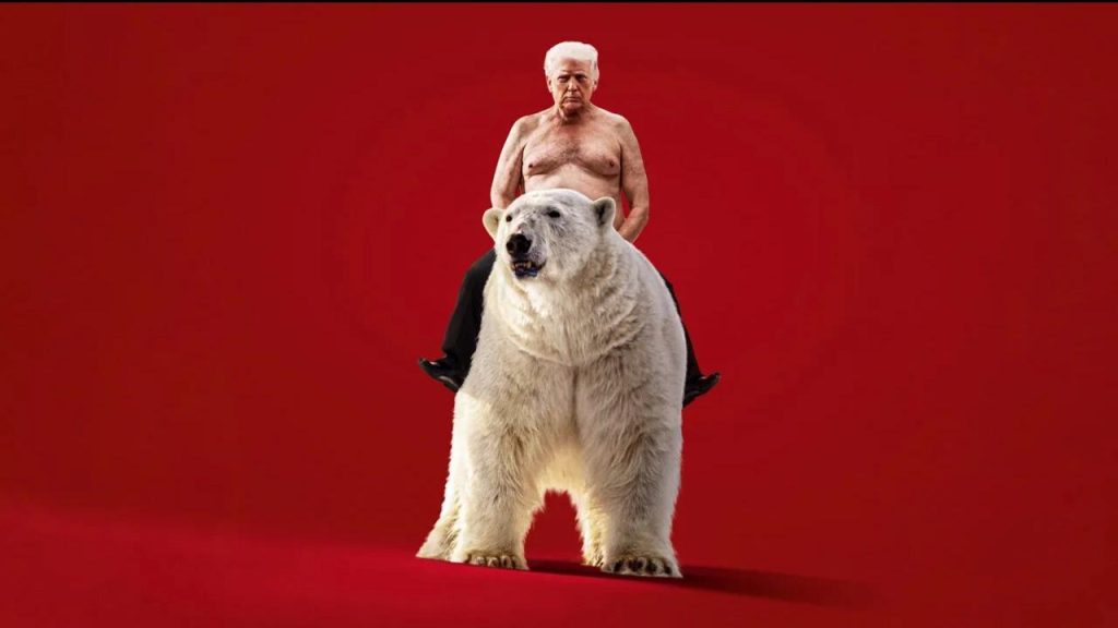 The Economist’ten “Kutup ayısına binen Trump” kapağı