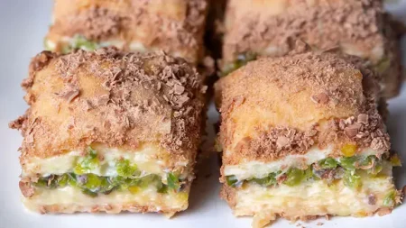 Hazır yufkadan pratik ve ekonomik soğuk baklava tarifi…