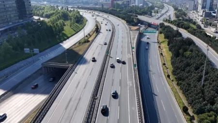 İstanbul’da, bayramın ikinci gününde yol durumu…