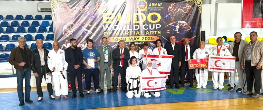 TRNC Achieves 12-Medal Success at the World Budo Cup kktc martial arts budo