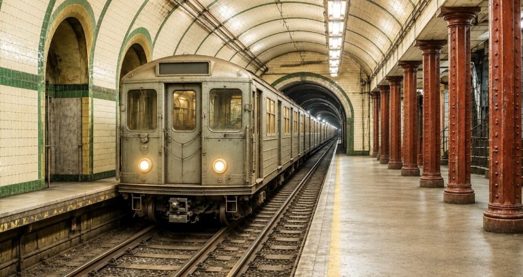 100 yıllık metro hattında tek bir yolcu bile seyahat edemedi