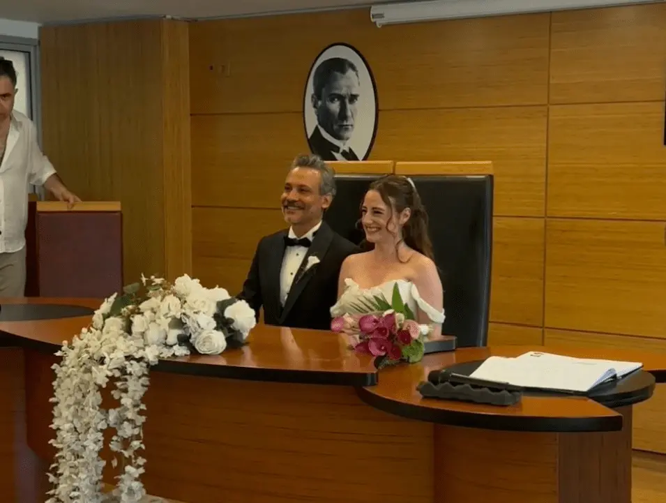 Nazlı Bulum Doruk Kaya evlendi