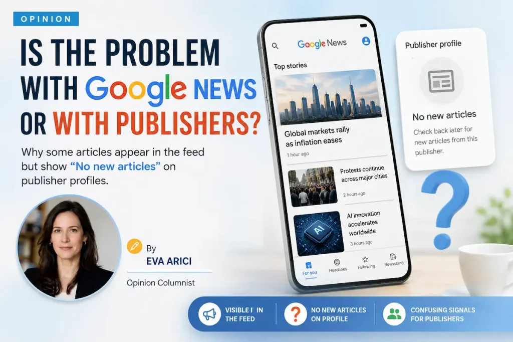 Is the Problem with Google News or with Publishers? Is the Problem with Google News or with Publishers?