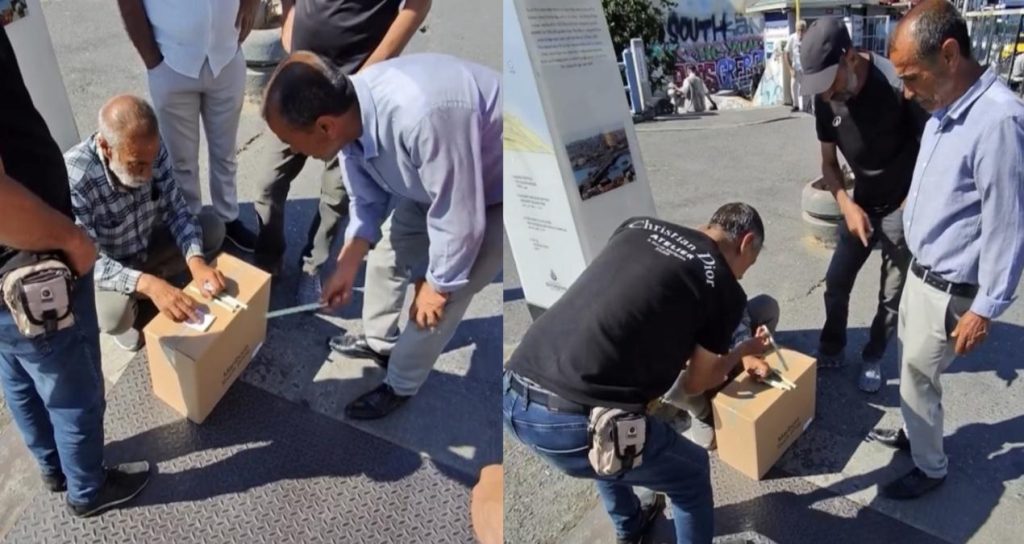 Galata Köprüsü’nde kumar oynattı; ‘Money’ diyerek euro istedi