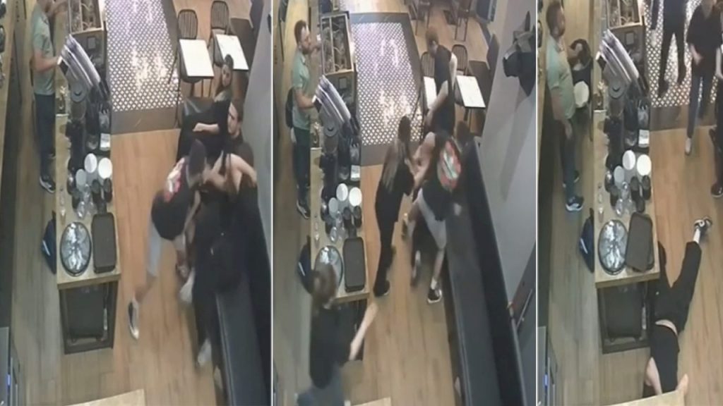 Kafe saldırganı gözaltına alındı