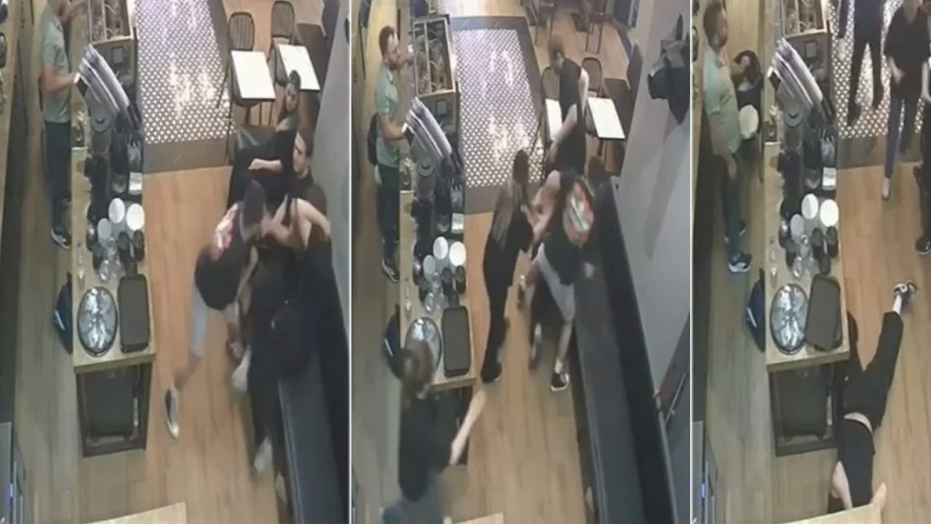 Kafe saldırganı gözaltına alındı