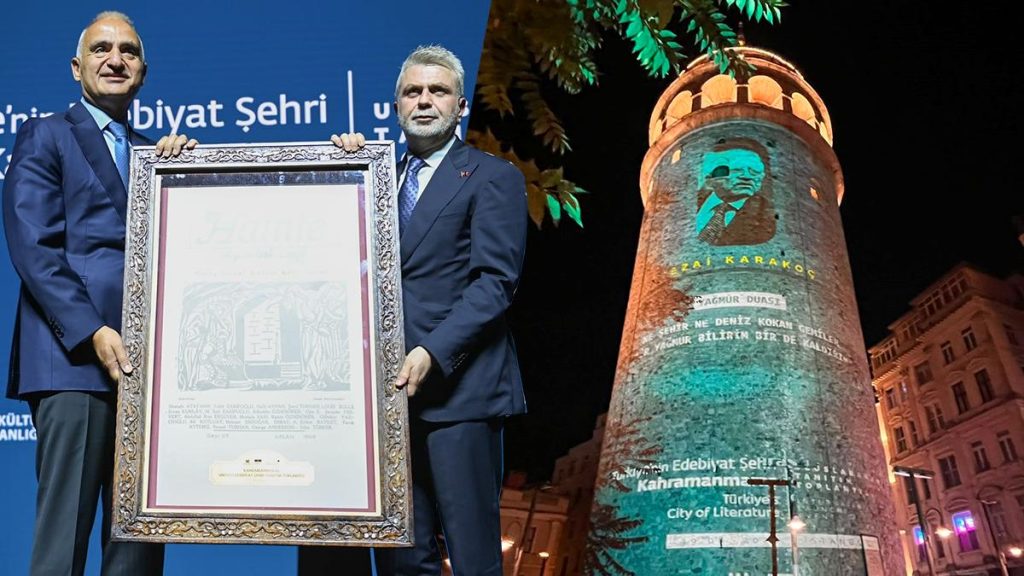 Kahramanmaraş, UNESCO’nun Edebiyat Şehri unvanı aldı
