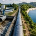 Kanalizasyon suyunu 27 kilometre taşıyıp depolamaya başladılar