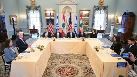 Lübnan ile İsrail Washington’da yeniden masaya oturuyor