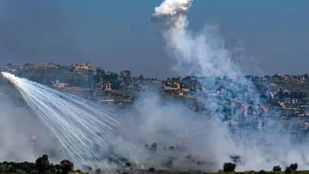 New York Times published footage of Israel attacking Lebanon with white phosphorus
