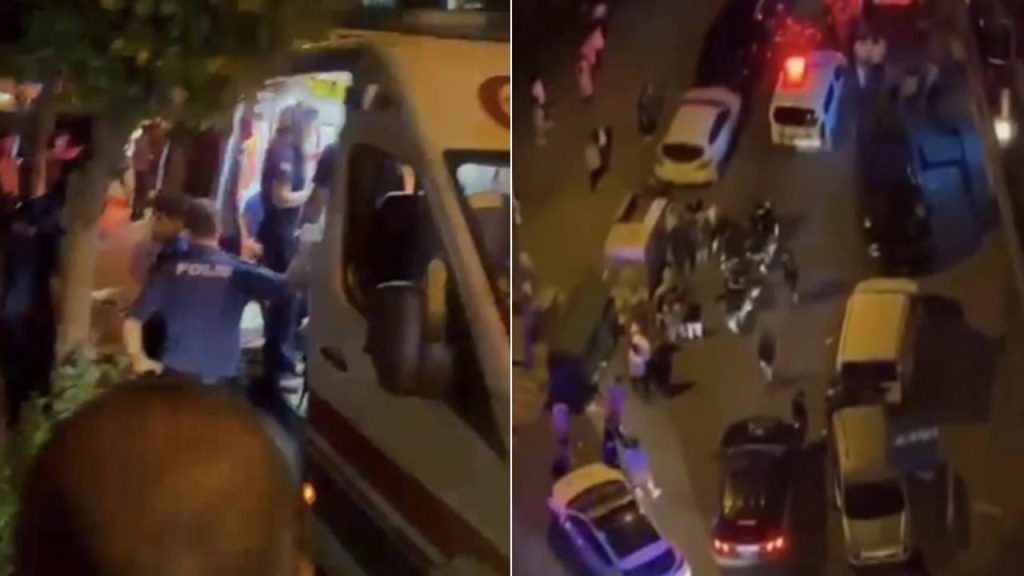 Polisten kaçmaya çalışırken pencereden düştü