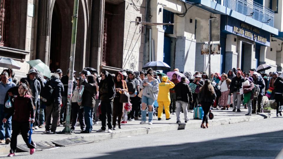 Political crisis in Bolivia: State of emergency declared Political crisis in Bolivia: State of emergency declared