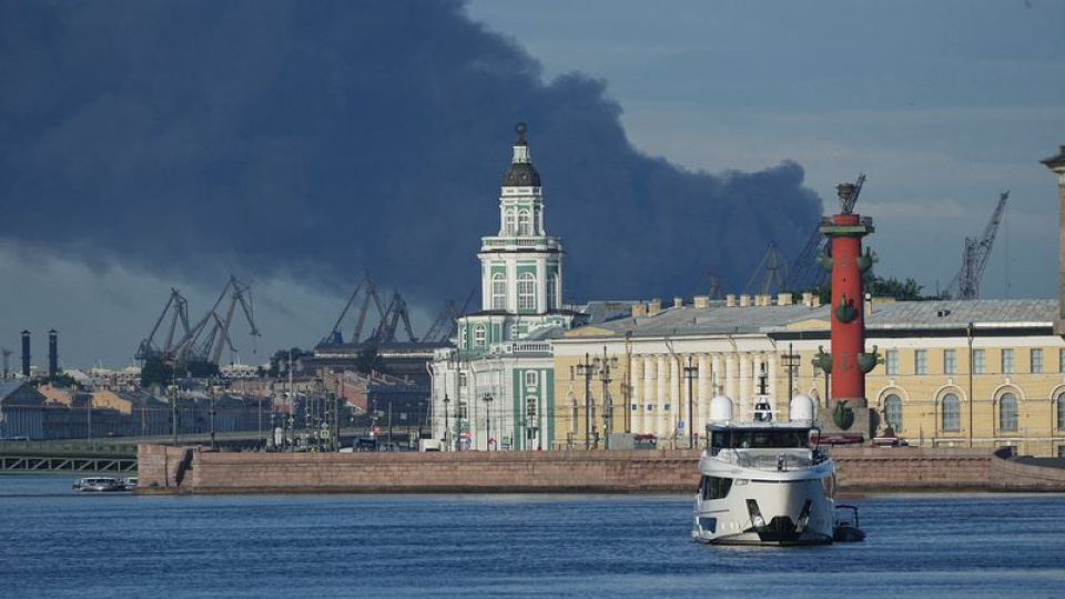 St. from Ukraine Large-scale UAV attack on St. petersburg