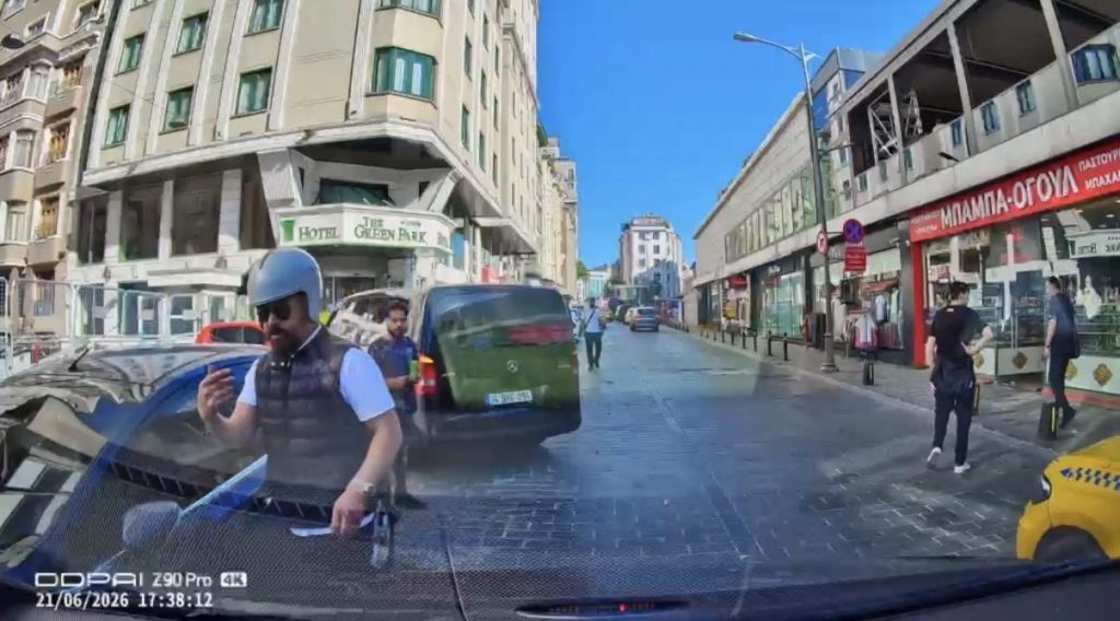 Yol verme tartışmasında tehditler savurdu…