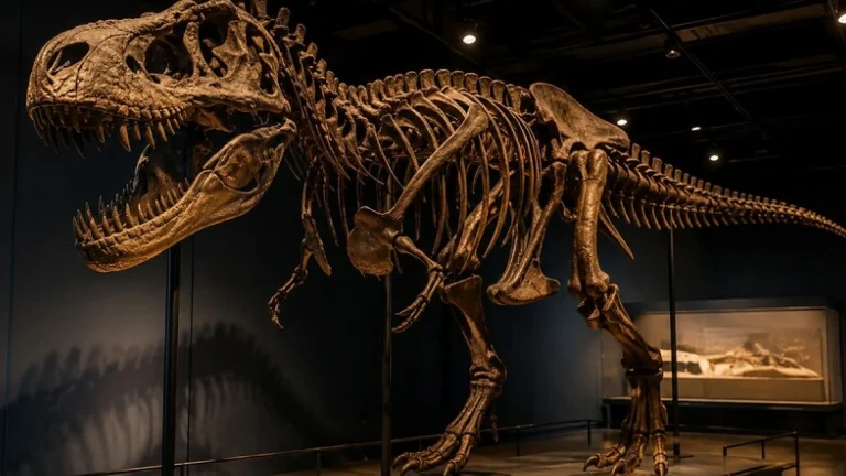 ABD’deki müzayedede T-rex iskeleti 50,1 milyon dolara satılarak rekor kırdı