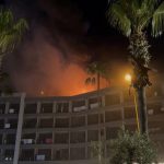 Alanya’da otel çatısında yangın paniği