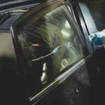 Arabasına binen adam hayatının şokunu yaşadı
