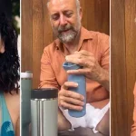 Bergüzar Korel, Halit Ergenç’in bilinmeyen alışkanlığını paylaştı: ‘Her yere litrelerce sıvı ile gidiyoruz’