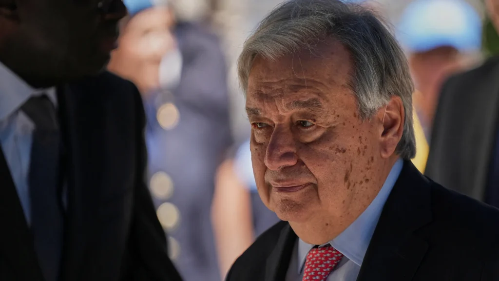 BM Genel Sekreteri Guterres Kıbrıs’ta. “Çözümün sağlanması için yeni bir toplantı istiyoruz”